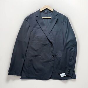 NEW Sene Soho Flex Tech Unstructured Blazer Sz 50 Sport Coat Business Charcoal